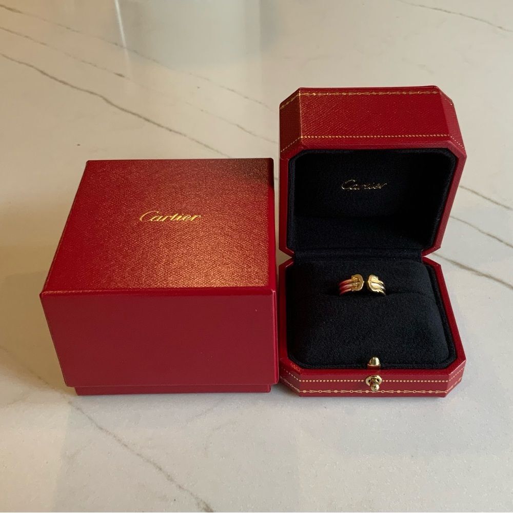CARTIER Double C 1997 Ring - Picture 3 of 8